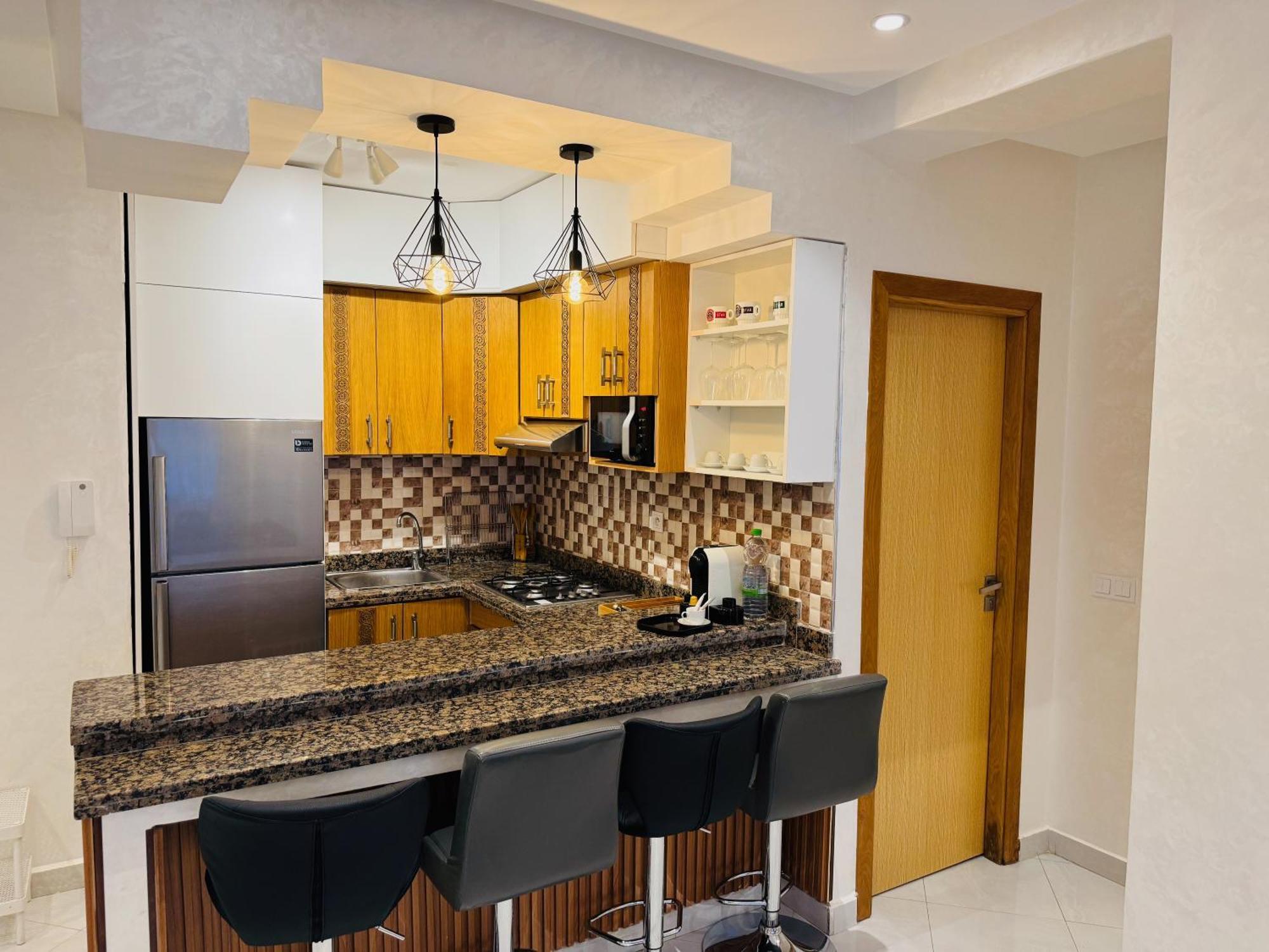 Modern Apartment In The Heart Of 탕헤르 외부 사진