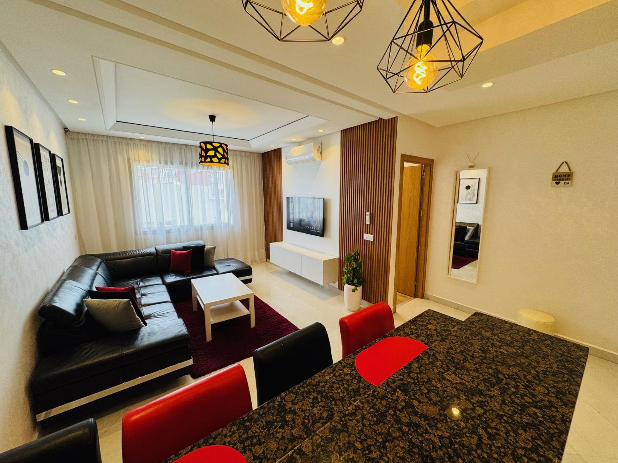 Modern Apartment In The Heart Of 탕헤르 외부 사진