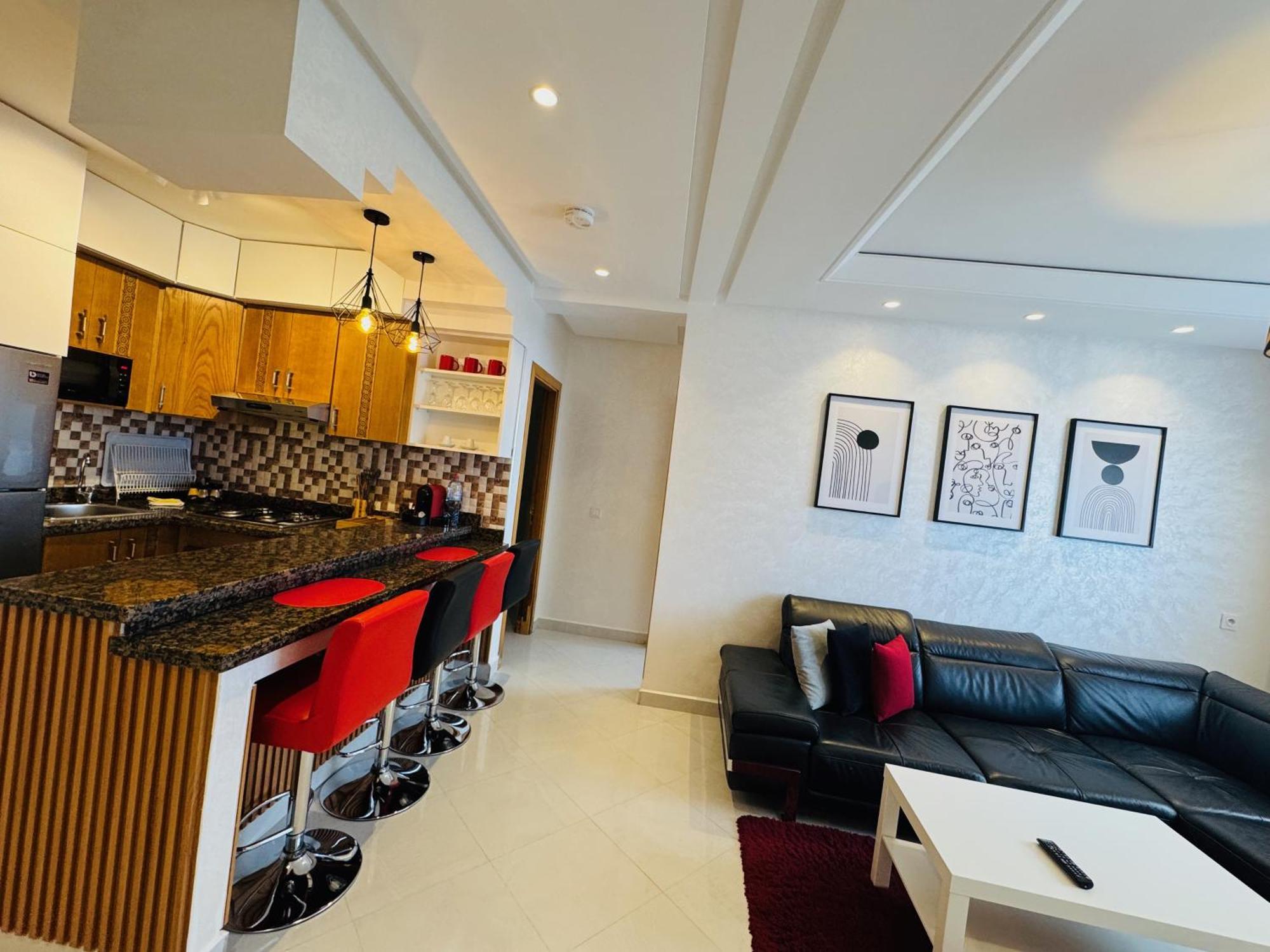 Modern Apartment In The Heart Of 탕헤르 외부 사진