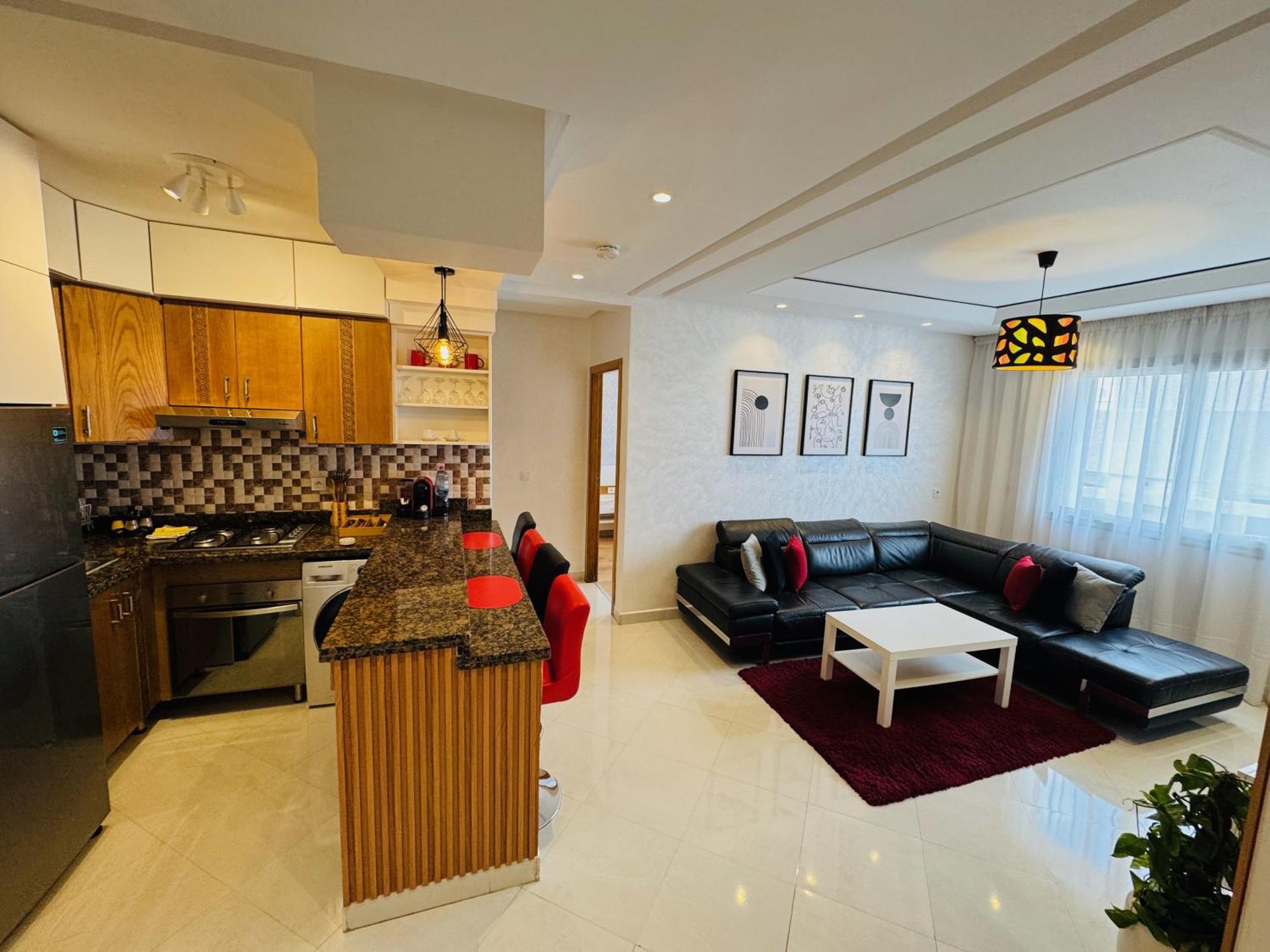 Modern Apartment In The Heart Of 탕헤르 외부 사진