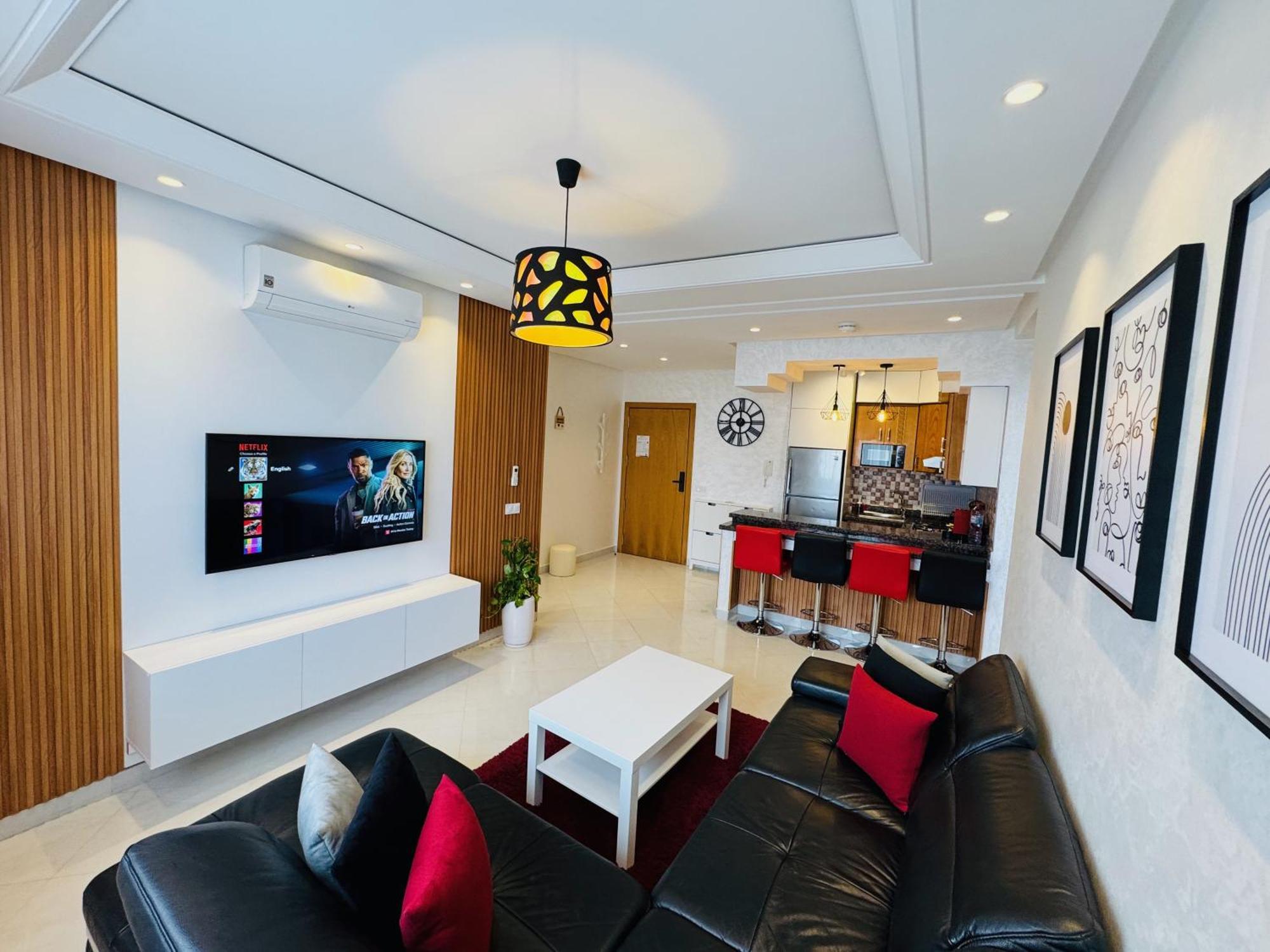 Modern Apartment In The Heart Of 탕헤르 외부 사진