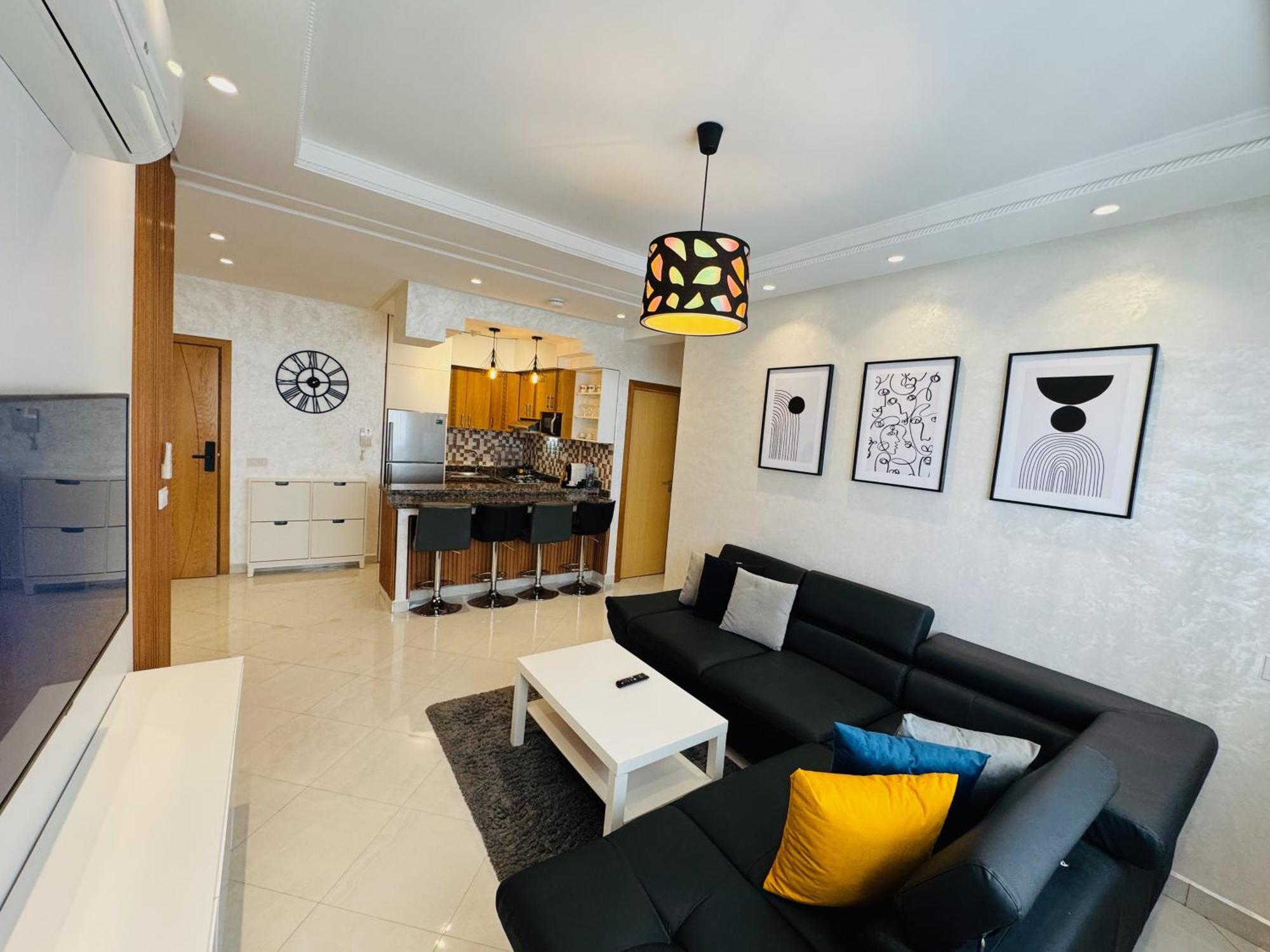 Modern Apartment In The Heart Of 탕헤르 외부 사진